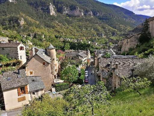 Hotel Burlatis Sainte-Énimie Kültér fotó